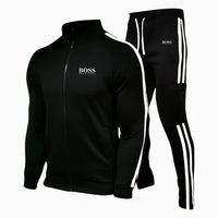 Pantalon blanc + noir