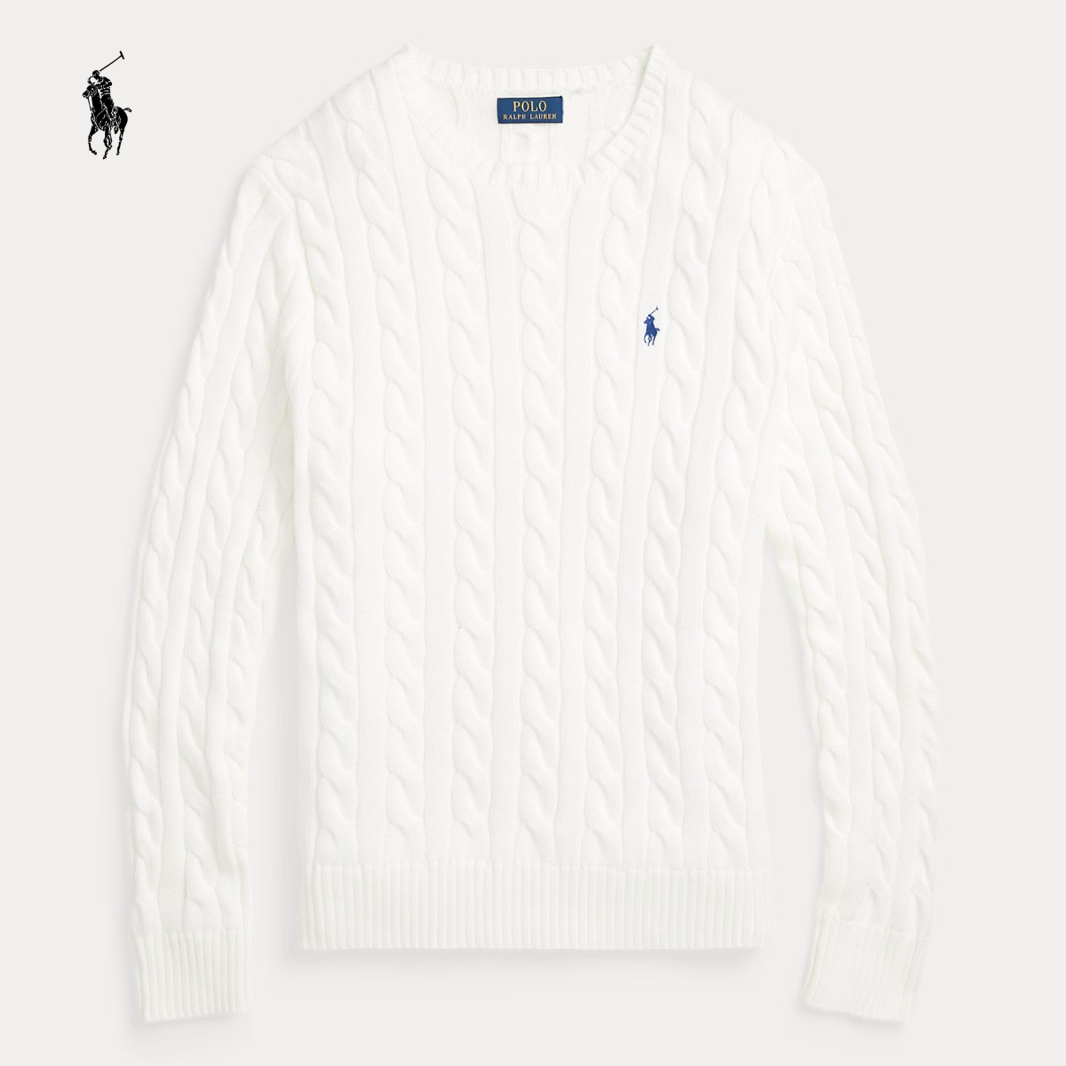 Elandor RL™ | Pull Unisexe en Coton Torsadé à Col Rond