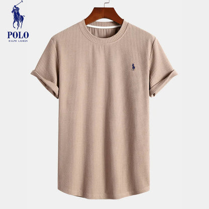 Rivlow RL™ | T-shirt Côtelé Premium en Coton Stretch