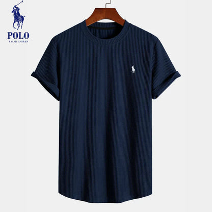 Rivlow RL™ | T-shirt Côtelé Premium en Coton Stretch