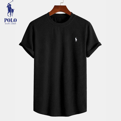 Rivlow RL™ | T-shirt Côtelé Premium en Coton Stretch