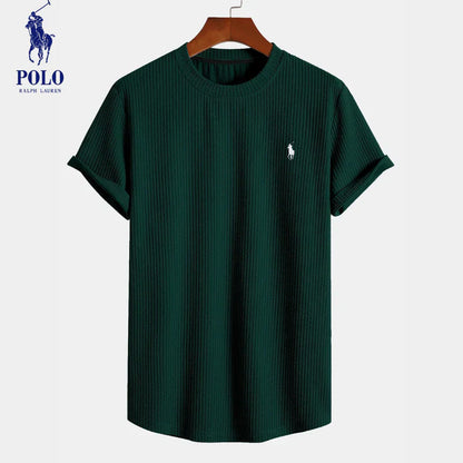 Rivlow RL™ | T-shirt Côtelé Premium en Coton Stretch