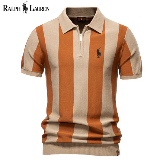 Straton RL™ | Polo Rayé Classique et Confortable