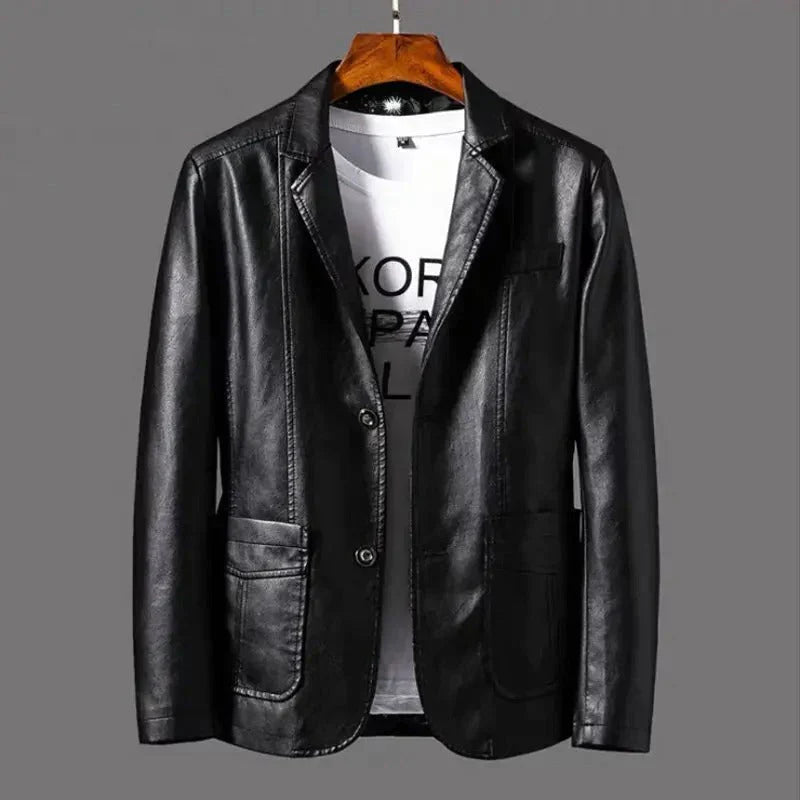 Fabian™ | Veste Décontractée en Similicuir Premium