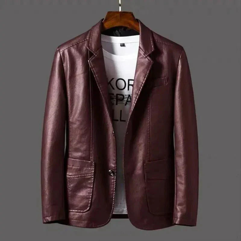 Fabian™ | Veste Décontractée en Similicuir Premium