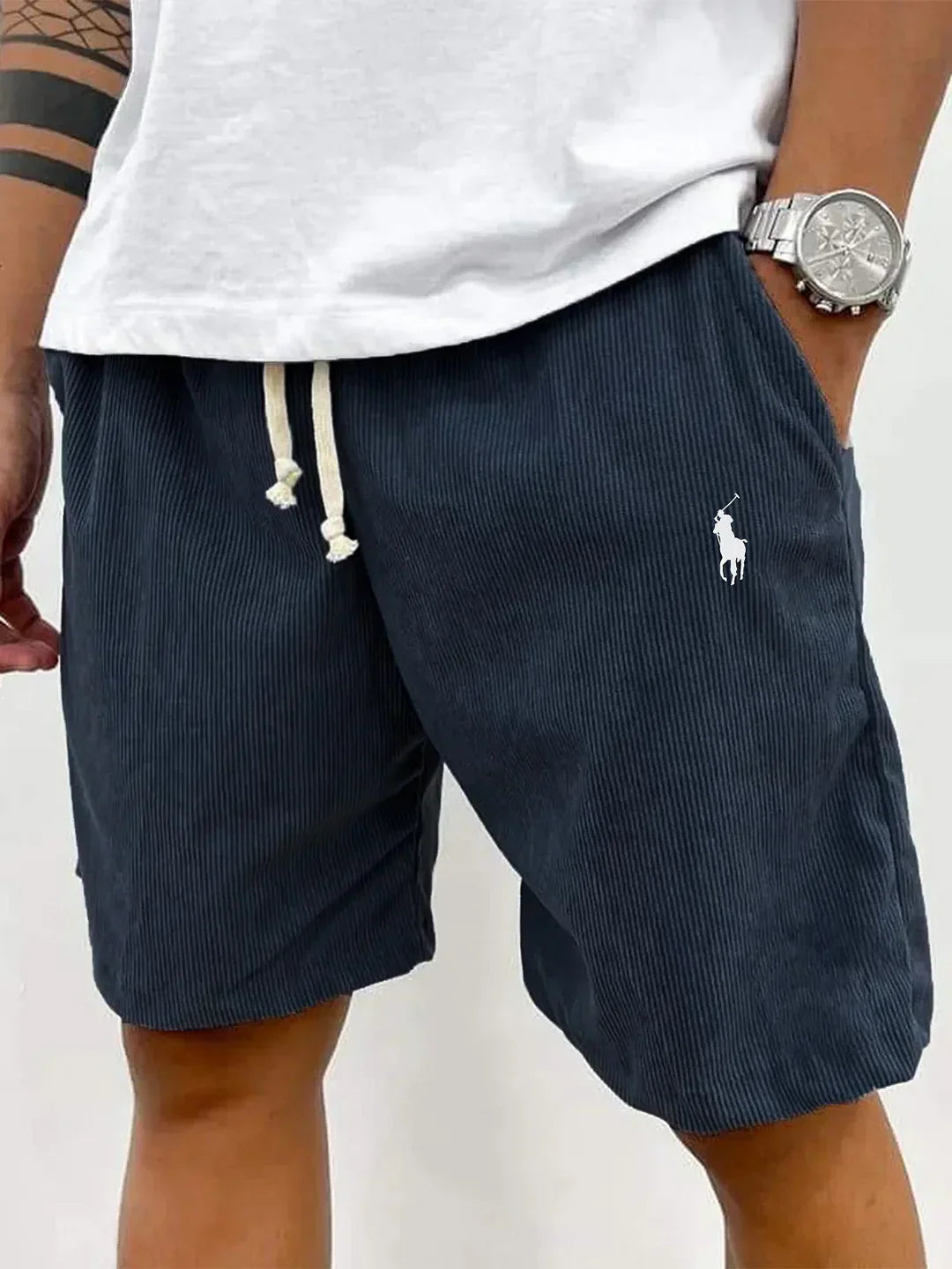 Ellston RL™ | Short Décontracté en Coton Style Classique pour Homme