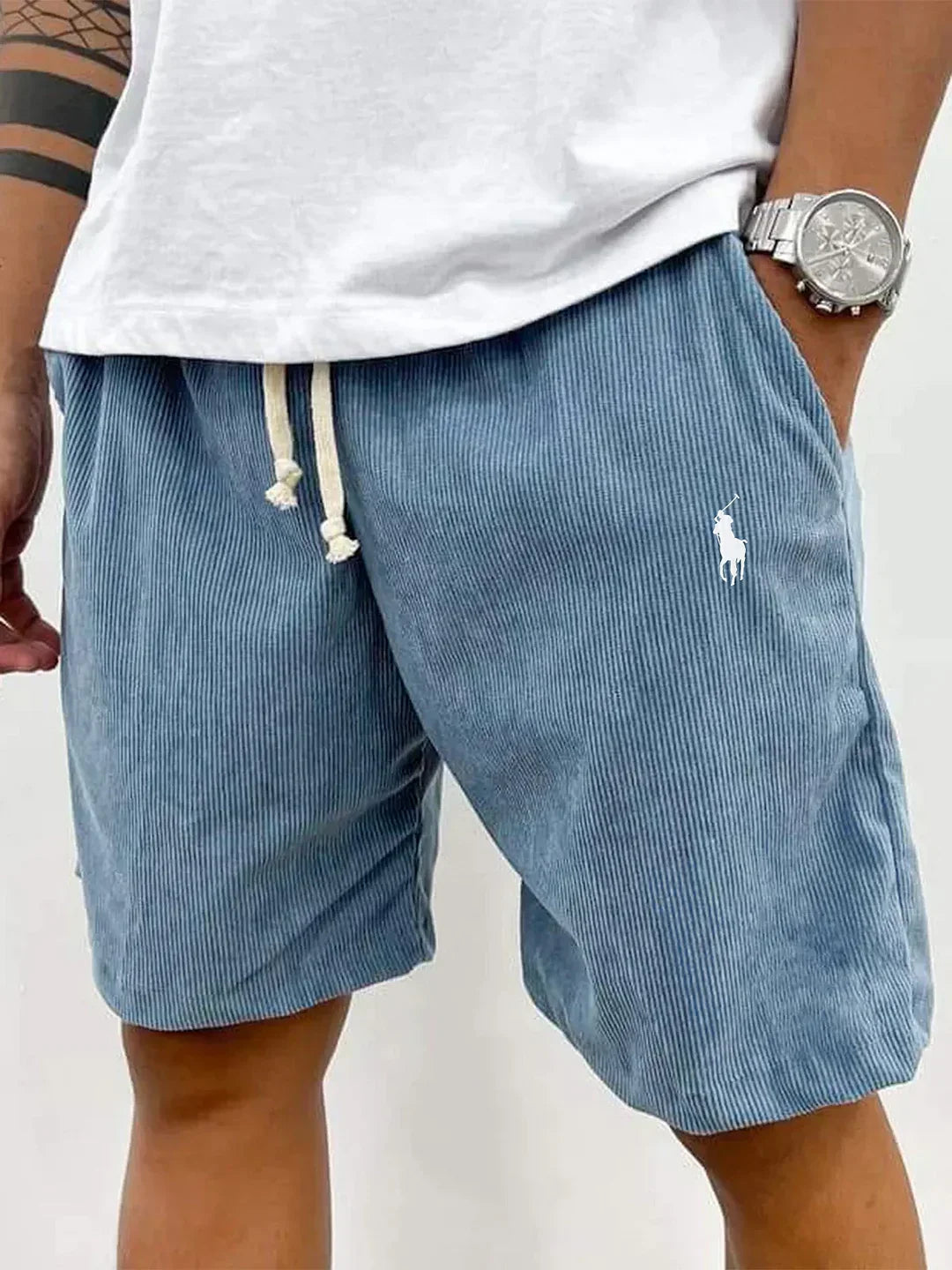 Ellston RL™ | Short Décontracté en Coton Style Classique pour Homme