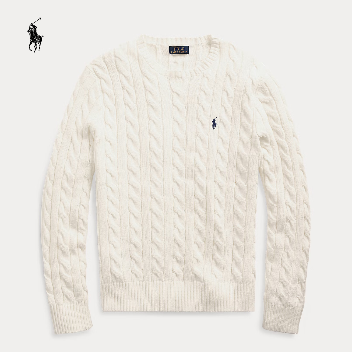 Elandor RL™ | Pull Unisexe en Coton Torsadé à Col Rond