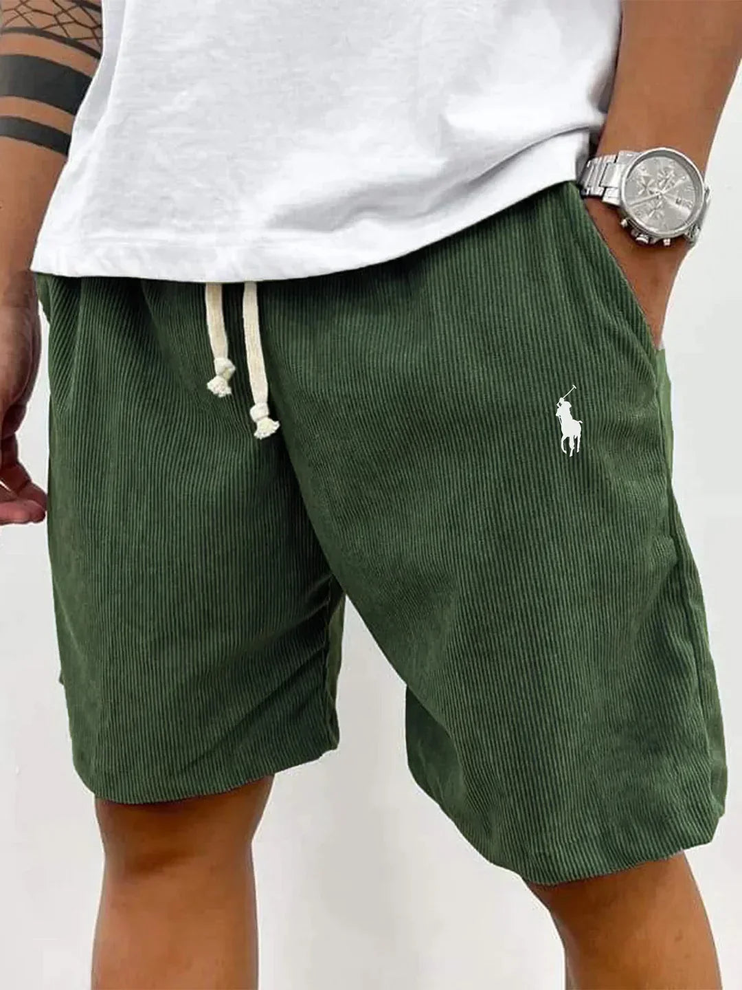 Ellston RL™ | Short Décontracté en Coton Style Classique pour Homme