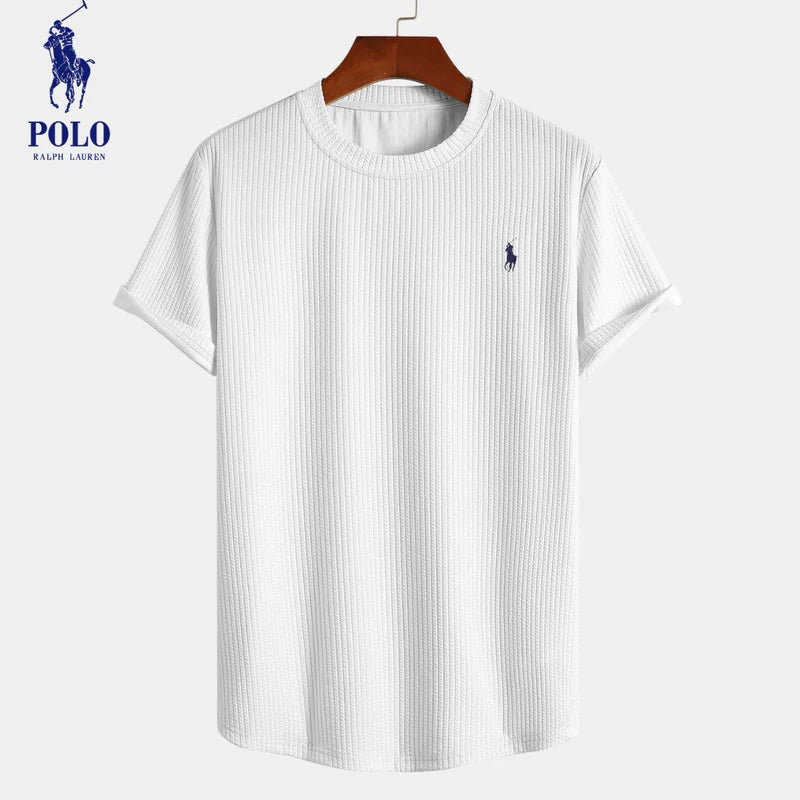 Rivlow RL™ | T-shirt Côtelé Premium en Coton Stretch