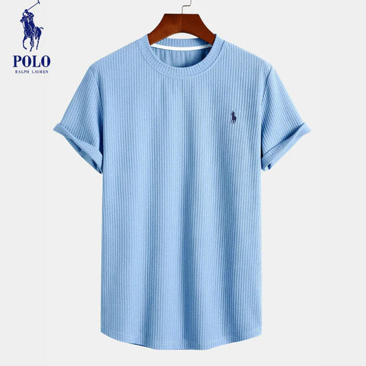 Rivlow RL™ | T-shirt Côtelé Premium en Coton Stretch