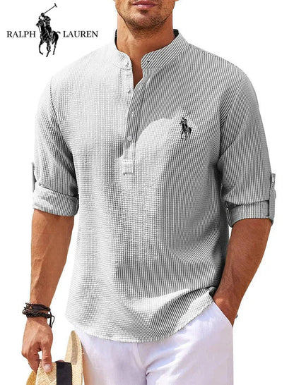 Henlor RL™ | Henley à Manches Longues Style Classique