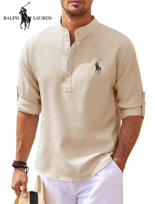 Henlor RL™ | Henley à Manches Longues Style Classique