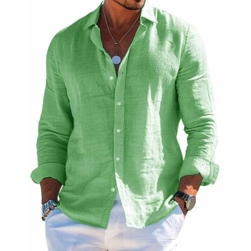 Warren™ | Chemise Décontractée à Manches Courtes en Tissu Léger