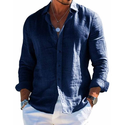 Warren™ | Chemise Décontractée à Manches Courtes en Tissu Léger