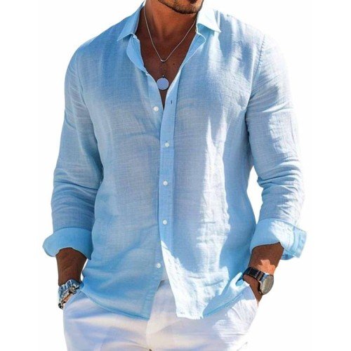 Warren™ | Chemise Décontractée à Manches Courtes en Tissu Léger