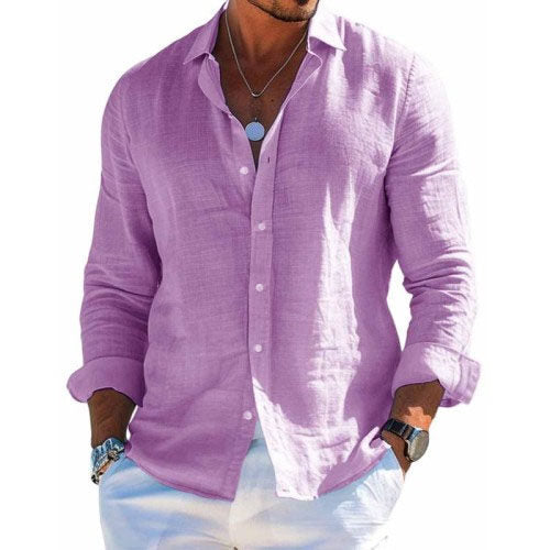 Warren™ | Chemise Décontractée à Manches Courtes en Tissu Léger
