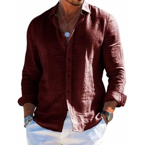 Warren™ | Chemise Décontractée à Manches Courtes en Tissu Léger