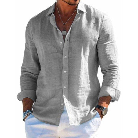 Warren™ | Chemise Décontractée à Manches Courtes en Tissu Léger